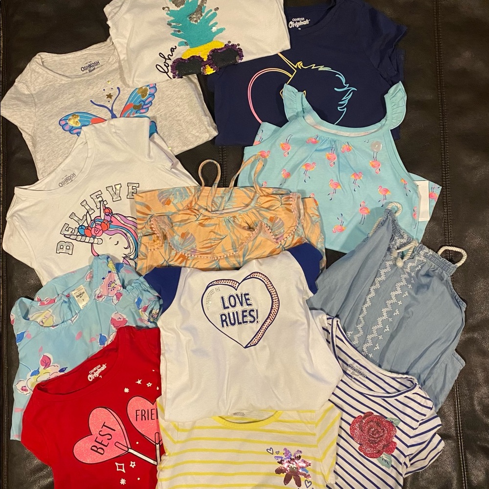 Bundle of 12 Oshkosh girls items size 7